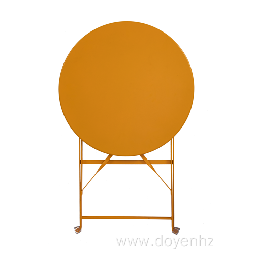 60cm Metal Round Folding Table